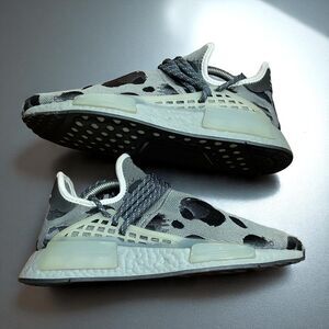 Adidas Gray and Black Modern Sneakers